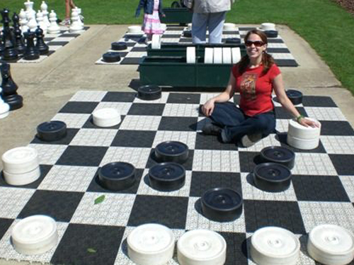 GIANT YARD GAME RENTALS checkers