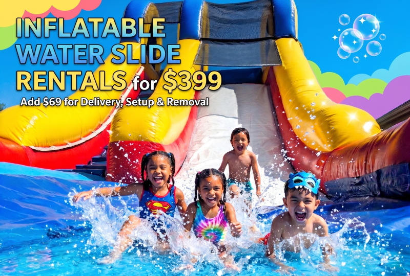 Inflatable Water Slide Rentals Cleveland