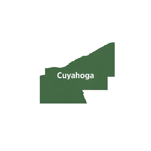 cuyahoga county bounce house and inflatable rentals. outline of cuyahoga county